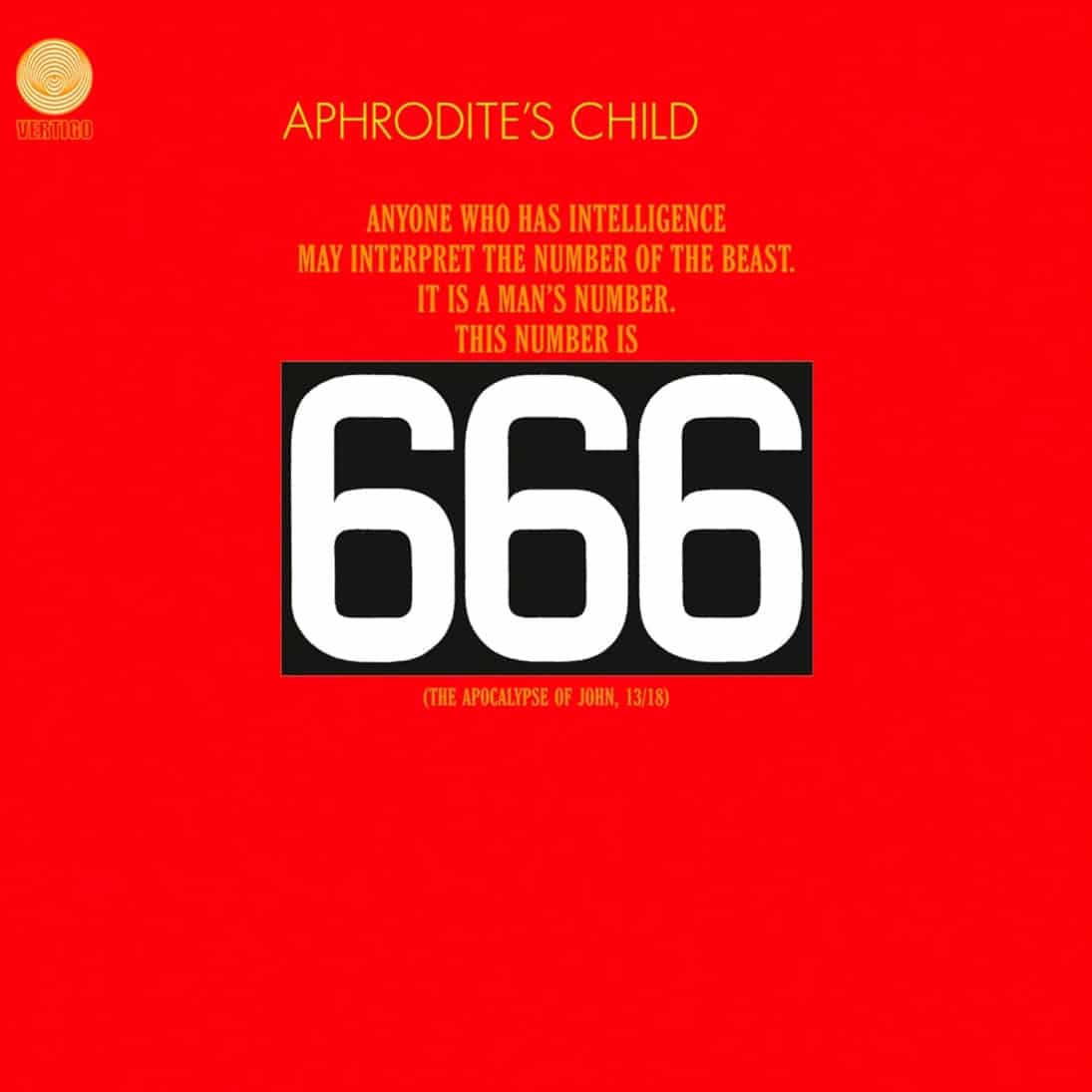 Aphrodite's Child – 666 (The Apocalypse Of John 13/18)