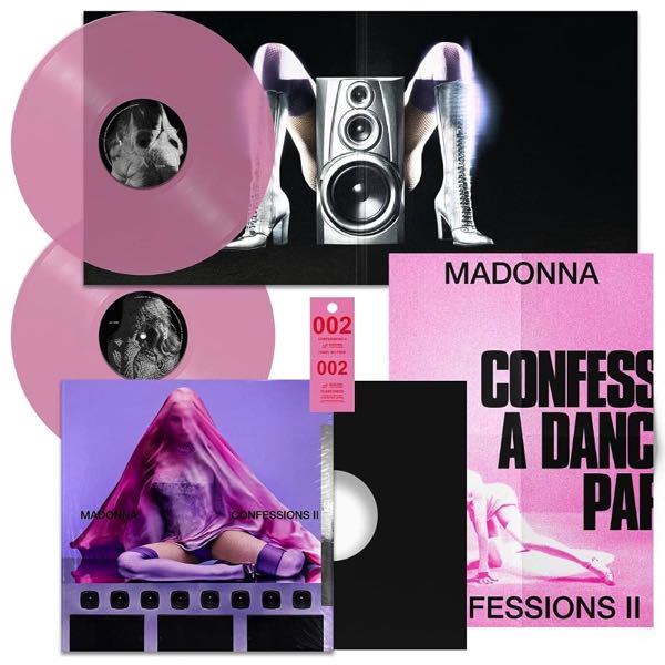 Madonna – Confessions II (2LP, Pink, 16 tracks) - Image 2